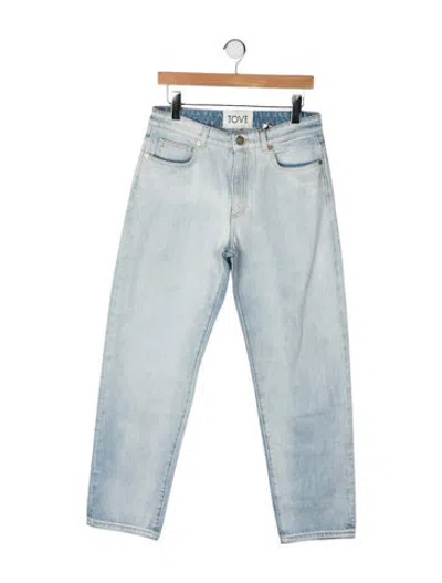 Pre-owned Tove High-rise Straight Leg Jeans W/ Tags In Blue