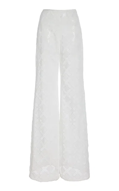 Tove Kaia Cotton Trousers In White