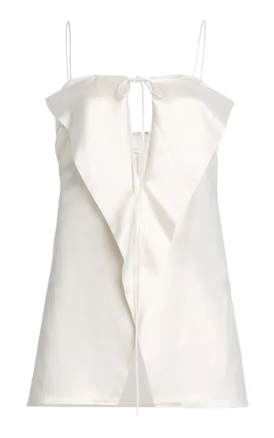 Tove Kalani Silk Top In White