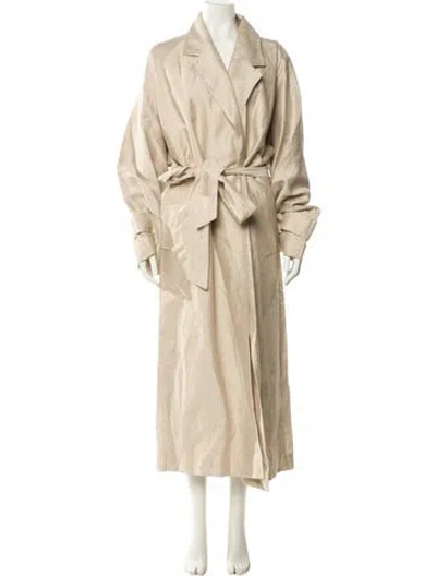 Pre-owned Tove Linen Jacket In Neutral