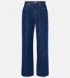 Tove Linn High-rise Wide-leg Pants In Blue