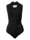 Tove Liorah Sleeveless Bodysuit In Black