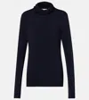 Tove Lisette Jersey Turtleneck Top In Black