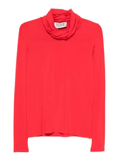 Tove Lisette Top In Red