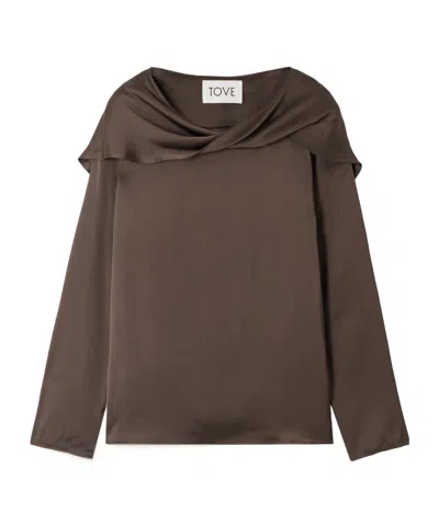 Tove Long-sleeved Top In Animal Print