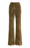 Tove Lora Corduroy Flared Trousers In Brown