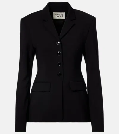 Tove Merl Blazer In Black