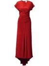 Tove Nevaeh Maxi Dress In Red