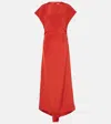 Tove Neveah Maxi Dress In Red