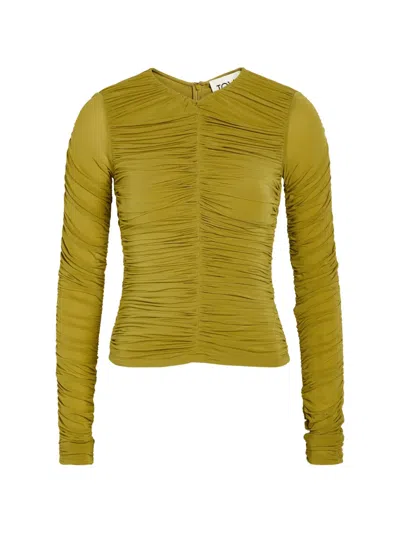 Tove Nevin Ruched Top In Gold