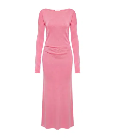 Tove Nicolette Knit Dress Soft Pink