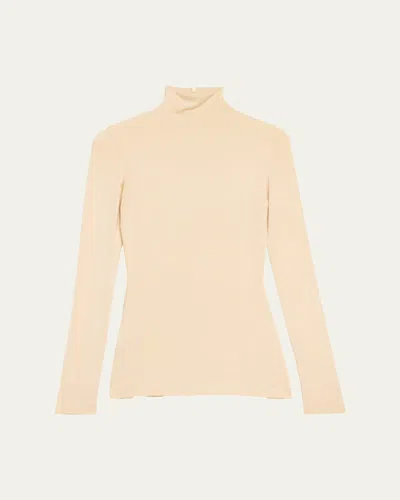 Tove Noor Turtleneck Top In Khaki