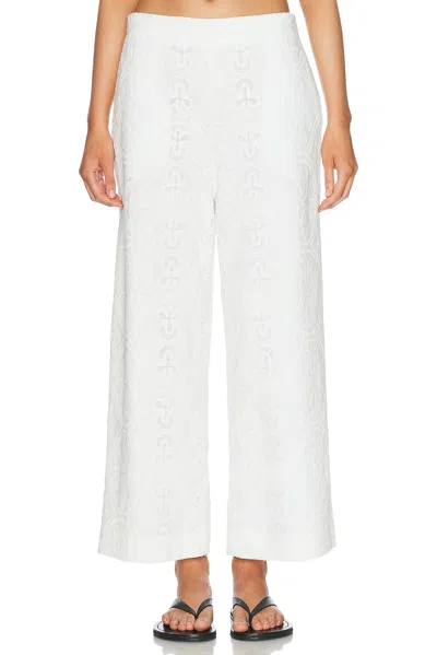 Tove Nynette Trouser In White