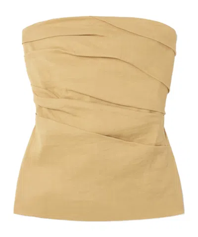 Tove Off-shoulder Top In Neutral
