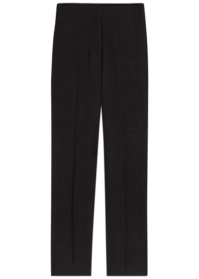 Tove Oran Fray-trim Crepe Trousers In Multi