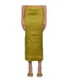 Tove Pleated Skirt In Green