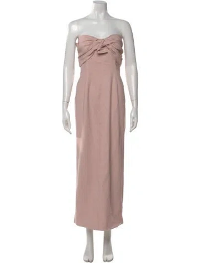Pre-owned Tove Rachel Long Dress In Pink