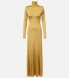 Tove Sacha Jersey Maxi Dress In Gold