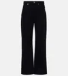Tove Sade High Rise Straight Jeans In Black