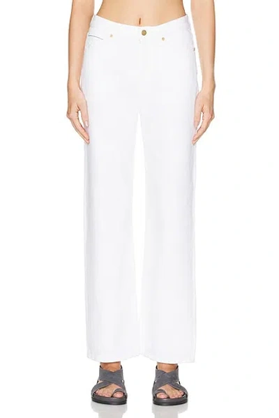 Tove Sade Straight Leg In White
