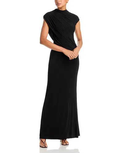 Tove Saffron Long Jersey Dress In Multi