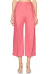 Tove Santu Trouser In Dusty Cherry