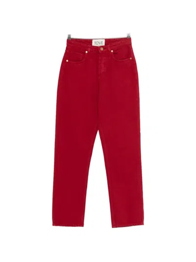 Tove Senna Jeans In Red