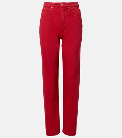 Tove Senna Slim Jeans In Red