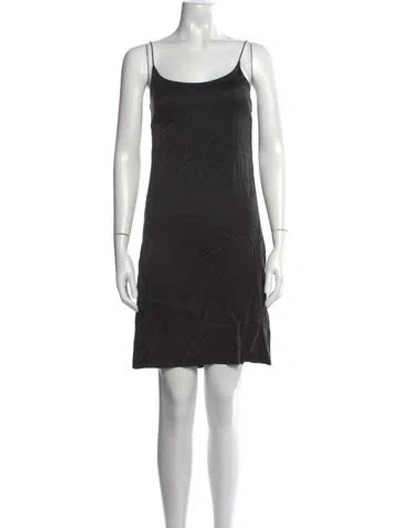 Pre-owned Tove Silk Mini Dress In Black