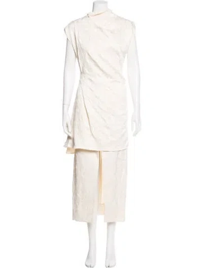 Pre-owned Tove Skirt Set W/ Tags In Neutral