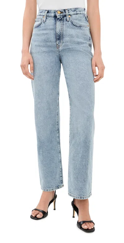 Tove Sofie Relaxed Leg Jeans Mid Blue