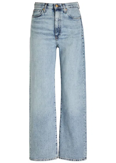 Tove Sofie Relaxed Straight-leg Jeans In Blue