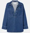 Tove Sonny Denim Blouse In Blue
