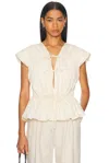 Tove Thea Top In Cream