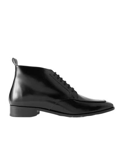 Tove Verone Leather Ankle Boots In Black