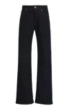 Tove Veva High-rise Flared Jeans In Black