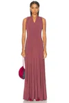 Tove Womens Damson Vina V-neck Stretch-jersey Maxi Dress In Purple