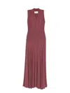 Tove Vina Maxi Dress In Burgundy