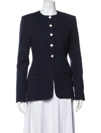 Pre-owned Tove Virgin Wool Blazer In Blue