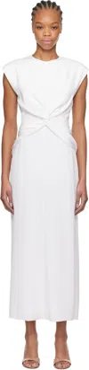 Tove Silk Jenna Maxi Dress In White
