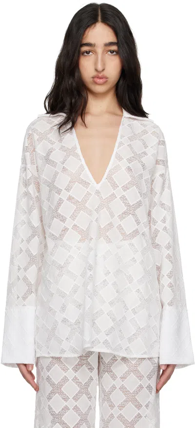 TOVE WHITE LUISA SHIRT