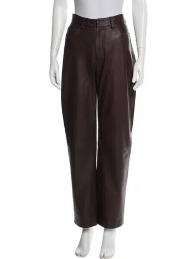Pre-owned Tove Wide Leg Pants In Brown