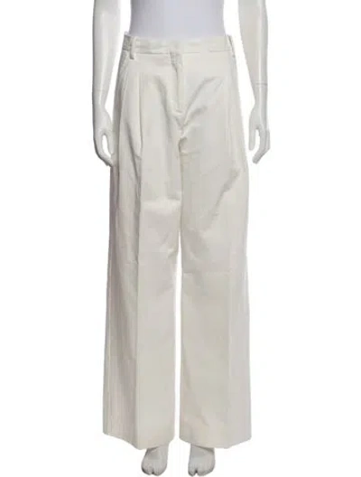 Pre-owned Tove Wide Leg Pants In Grey/white