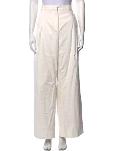 Pre-owned Tove Wide Leg Pants In Neutrals