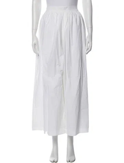 Pre-owned Tove Wide Leg Pants In White