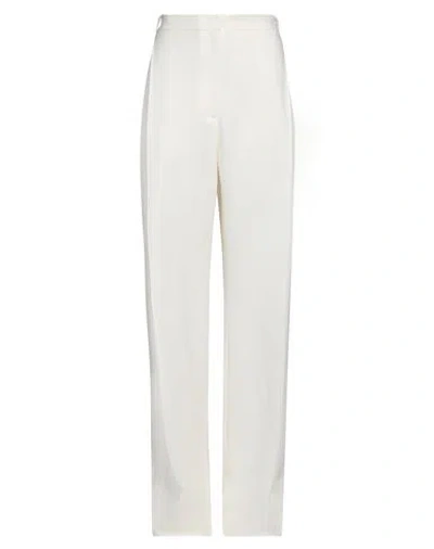 Tove Woman Pants White Size 4 Viscose, Polyamide