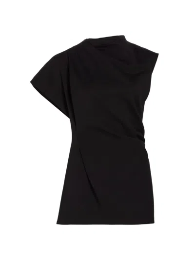 Tove Women's Giuliana Cotton-blend Asymmetric Top In Black