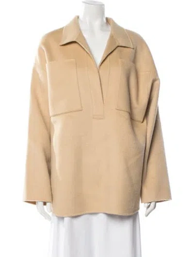 Pre-owned Tove Wool Long Sleeve Top In Neutrals
