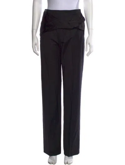 Pre-owned Tove Wool Straight Leg Pants W/ Tags In Black