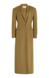 Tove Zahra Wool-cashmere Coat In Green